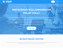 Tablet Screenshot of bitakip.com